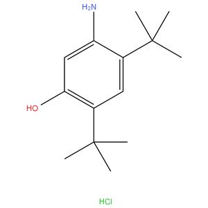 5-Amino-2,4-ditert-butylphenol hydrochloride