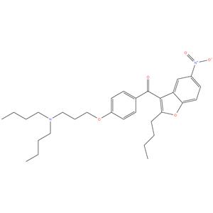 (2-Butyl-5-nitro-benzofuran-3-yl)-[4-(3-dibutylaminopropoxy)-phenyl]-methanone