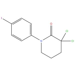3,3-Dichloro-1-(4-iodophenyl)-2-piperidinone