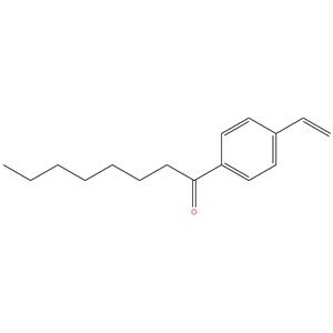 1-(4-Ethenylphenyl)octan-1-one