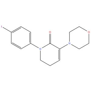 1-(4-Iodophenyl)-3-(4-morpholinyl)-5,6-dihydro-2(1H)-pyridinone