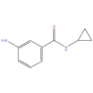 3-AMINO-N-CYCLOPROPYLBENZAMIDE
