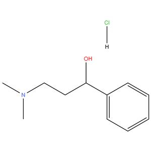 Benzenemethanol ?α-[2-(dimethyl amino)ethyl]-hydrochloride