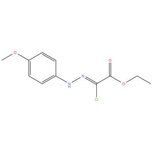 Ethyl (2Z)-chloro((4-methoxyphenyl)hydrazono)acetate