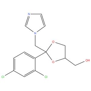 2-(2,4-Dichlorophenyl)-2-(1H-imidazol-1-ylmethyl)-1,3-Dioxolane-4-methanol