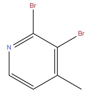 2,3 - dibromo 4 - methyl pyridine