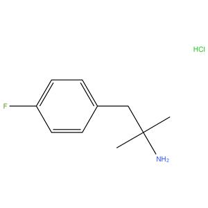 1-(4-fluorophenyl)-2-methyl-2-propylamine hydrochloride