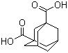 CAS # 39269-10-8, 1,3-Adamantanedicarboxylic acid, Adamantane-1,3-dicarboxylic acid, Tricyclo[3.3.1.1(3,7)]decane-1,3-dicarboxylic acid