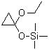 CAS # 27374-25-0, (1-Ethoxycyclopropoxy)trimethylsilane, Cyclopropanone ethyl trimethylsilyl acetal