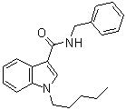 CAS # 695213-59-3, 1-Pentyl-N-(phenylmethyl)-1H-indole-3-carboxamide
