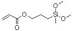 CAS # 13732-00-8, 3-(Dimethoxymethylsilyl)propyl acrylate, Dimethoxy(3-acryloyloxypropyl)methylsilane, KBM 5102, LS 2826