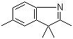 CAS # 25981-82-2, 2,3,3,5-Tetramethylindolenine, 2,3,3,5-Tetramethyl-3H-indole
