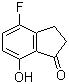 CAS # 136191-16-7, 4-Fluoro-2,3-dihydro-7-hydroxy-1H-inden-1-one