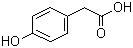 CAS # 156-38-7, 4-Hydroxyphenylacetic acid, p-Hydroxyphenylacetic acid