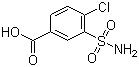 CAS # 1205-30-7, 4-Chloro-5-sulphamoylbenzoic acid