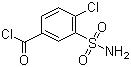 CAS # 70049-77-3, 4-Chloro-3-sulfamoylbenzoyl chloride, 3-(Aminosulphonyl)-4-chlorobenzoyl chloride