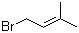 CAS # 870-63-3, 3,3-Dimethylallyl bromide, 1-Bromo-3-methyl-2-butene, 4-Bromo-2-methyl-2-butene, Prenyl bromide