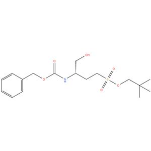 neopentyl (S)-3-(((benzyloxy)carbonyl) amino)-4-hydroxybutane-1-sulfonate