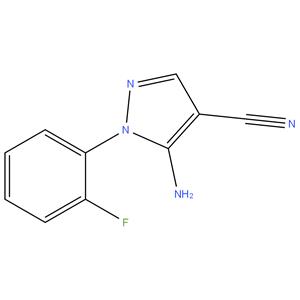5-AMINO-1-(2-FLUOROPHENYL)-1H-PYRAZOLE-4-CARBONITRILE