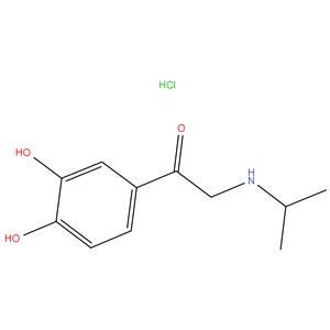 1-(3,4-dihydroxyphenyl)-2-(isopropyl amino) ethan-1-one Hydrochloride