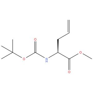 methyl (2S)-2-tert-butoxycarbonylamino-4-pentenoate