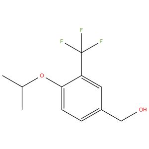 (4-isopropoxy-3-(trifluoromethyl)phenyl)methanol