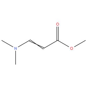 methyl ( E ) -3- ( dimethylamino ) acrylate