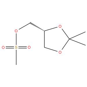 (R)-(2,2-dimethyl-1,3-dioxolan- 4-yl) methyl methane sulfonate