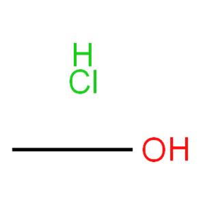 Hydrogen chloride in methanol