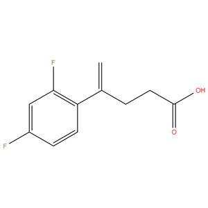 4-(2,4-Difluorophenyl)-4-pentenoic acid