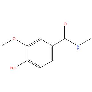 4-hydroxy-3-methoxy-N-methylbenzamide