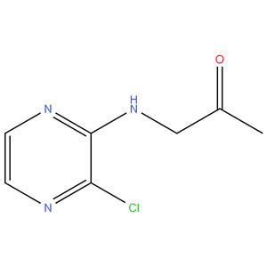 1-((3-chloropyrazin-2-yl)amino)propan-2-one