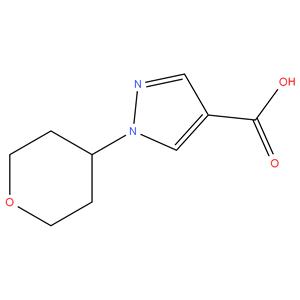 1-(tetrahydro-2H-pyran-4-yl)-1H-pyrazole-4-carboxylic acid