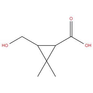 3-hydroxymethyl-2,2-dimethyl cyclopropanecarboxylic acid