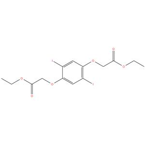 ethyl 2-[4-(2-ethoxy-2-oxoethoxy)-2,5-diiodophenoxy]acetate