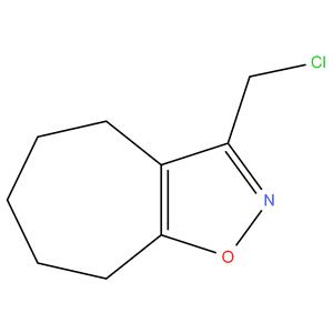 3-(chloromethyl)-5,6,7,8-tetrahydro-4H-cyclohepta[d]isoxazole