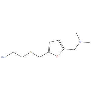 2-[({5-[(Dimethylamino)methyl]furan-2-yl}methyl)sulfanyl]ethanamine