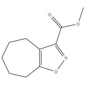 methyl 5,6,7,8-tetrahydro-4H-cyclohepta[d]isoxazole-3-carboxylate