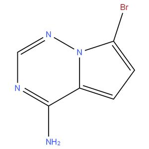 7-Bromopyrrolo[1,2-f][1,2,4]triazin-4- amine