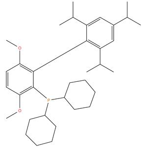 Dicyclohexyl-[3,6-dimethoxy-2-[2,4,6-tri(propan-2-yl) phenyl]phenyl]phosphane (Brettphos)