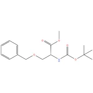 tert-butyl (R)-1-(methoxycarbonyl)-2- (benzyloxy)ethylcarbamate
