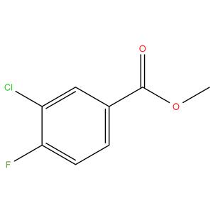 Methyl 3-chloro-4-fluorobenzoate