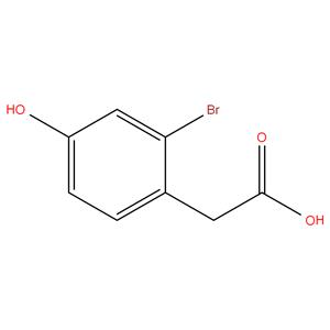 2-Bromo-4-hydroxyphenylacetic acid