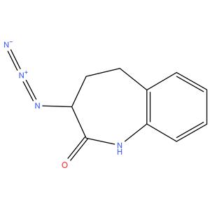 3-Azido-1,3,4,5-tetrahydro-2H-1-benzazepine-2-one