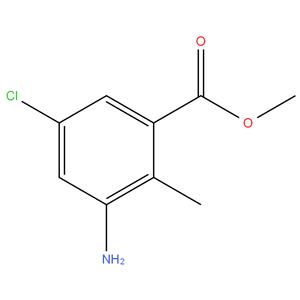 Methyl 3-amino-5-chloro-2-methylbenzoate