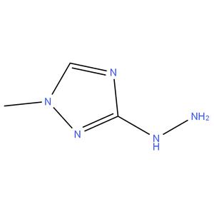 3 - hydrazinyl - 1 - methyl - 1H - 1,2,4 - triazole