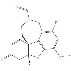 (4aR,8aR)-1-Bromo-3-methoxy-6-oxo-5,6,9,10-tetrahydro-4aH-[1]benzofuro[3a,3,2-ef][2]benzazepine-11(12H)-carbaldehyde