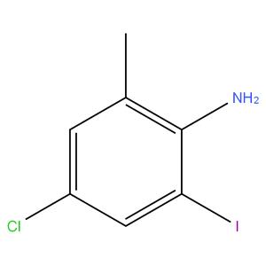 4-CHLORO-2-IODO-6-METHYLANILINE