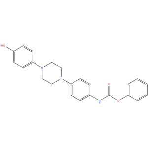 [4-[4-(4-Hydroxyphenyl)-1-Piperazinyl] Phenyl] Carbamic Acid Phenyl Ester
