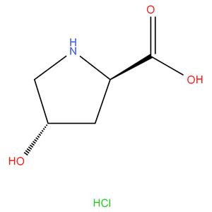(2R,4S)-4-hydroxypyrrolidine-2- carboxylic acid Hydrochloride; trans-4-Hydroxy-D-proline hydrochloride
